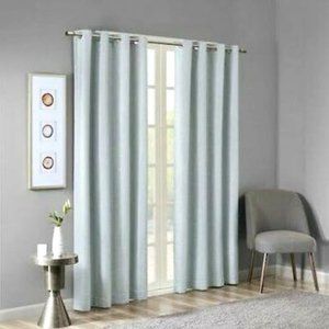 SUNSMART Maya 50″ x 84″ Printed Heathered Blackout Window Panel